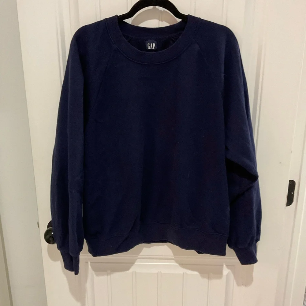 GAP Women’s Navy Sweatshirt - Picture 2 of 7